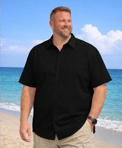 Tall Solid Short Sleeve Shirt